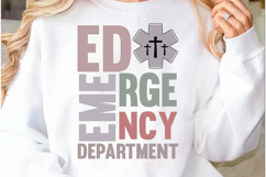 Emergency Department Svg Shirt, Nurse Pn Product Image 1