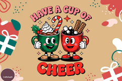 Retro Sublimation Christmas Cartoon Png Product Image 4