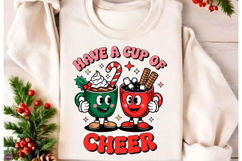 Retro Sublimation Christmas Cartoon Png Product Image 5