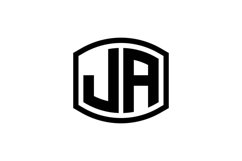 JA Logo design Product Image 1