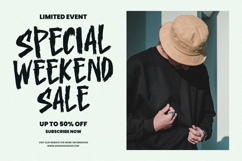 Jaber Maester Handmade Display Brush Font Product Image 4