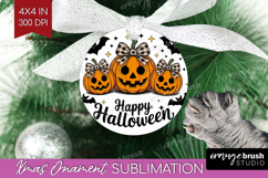 Jack-o-Lantern Halloween Ornament PNG Spooky Season PNG Product Image 1