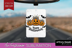 Jack-o-Lantern Halloween Air Freshener PNG Spooky Season PNG Product Image 1