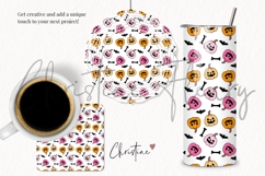 Jack O Lantern Halloween Pattern | Cute Halloween Paper Product Image 3