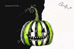 Whimsical Green Jack O Lanterns | Halloween Png Product Image 2