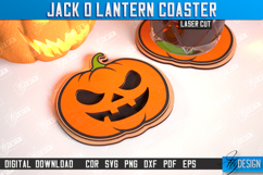 Halloween Skull Coasters with Holder Box Laser Cut Bundle Product Image 10
