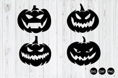 Jack O Lantern Faces SVG, Halloween Pumpkin SVG, Pumpkin SVG Product Image 1