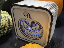 Jack-o&#039;-lantern - Shadow Box - Laser Cut File Product Image 6