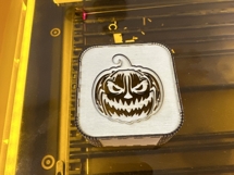 Jack-o&#039;-lantern - Shadow Box - Laser Cut File Product Image 3