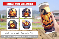 Tumbler Halloween Jack Lantern Product Image 1