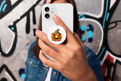 Halloween Jack O Lanterns Clipart | Spooky Pumpkin PNG Product Image 3