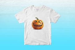 Halloween Jack O Lanterns Clipart | Spooky Pumpkin PNG Product Image 6