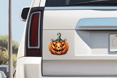 Halloween Jack O Lanterns Clipart | Spooky Pumpkin PNG Product Image 7