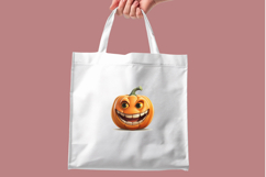 Halloween Jack O Lanterns Clipart | Spooky Pumpkin PNG Product Image 8
