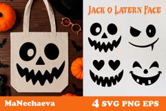 Jack o Lantern SVG | Halloween Pumpkin Design Product Image 1