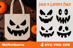 Jack o Lantern SVG | Halloween Pumpkin Design Product Image 1