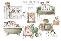 Jack Russel dog illustrations png Product Image 1