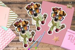 Funny Jack russel terrier Dog sublimation Product Image 5