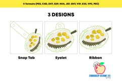 Fresh Ripe Jackfruit ITH Key Fob Pattern Product Image 2