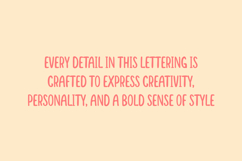 JACKIE Playful Handwritten Font Product Image 4