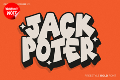 Jackpoter | Freestyle Bold Webfont for Creative Websites Product Image 1