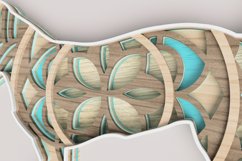 Dog Laser Cut File - Jack Russell Mandala Product Image 3