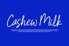 Jakieshen Modern Cursive Script Font Product Image 4