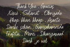 Jakieshen Modern Cursive Script Font Product Image 7