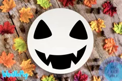 Halloween SVG Halloween Sign Svg Pumpkin Jakolantern Svg Product Image 1