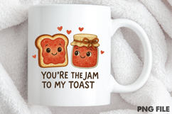 Jam To My Toast Valentines Day PNG Product Image 4