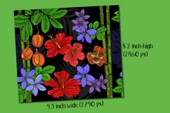 jamaica tumbler wrap sublimation design