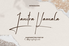 Janitra Kamala Font Product Image 1