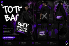 Jankora Street | Monoline Dripping Decorative Graffiti Font Product Image 4