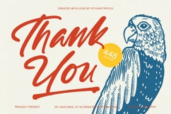 Jantik Gatulo - Bold Calligraphy Font Product Image 20