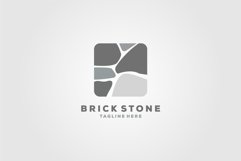 brick stone logo vector icon illustration design Product Image 1