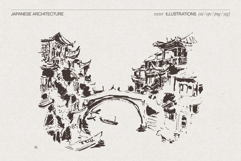 Traditional Japanese Architecture Illustrations Product Image 4