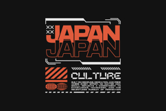 Japan Urban Streetwear T-shirt Design Bundle Product Image 2