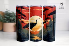 Japanese Pine Forest Tumbler Sublimation Bundle Product Image 12