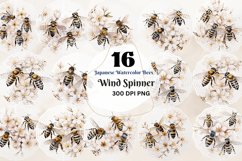 Japanese Watercolor Bees Wind Spinner,Watercolor Bees Wind Spinner,Wind Spinner Love,Watercolor Bee Wind Spinner,Japanese Watercolor Bees Spinner, Watercolor Bees Spinner, Watercolor Bee Spinner, Alt Wind Spinner, Sublimation Japanese Watercolor Bees, Sub