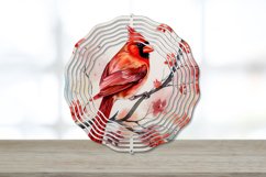 Japanese Watercolor Cardinal Bird Wind Spinner,Watercolor Cardinals Wind Spinner,Watercolor Bird Illustrations Wind Spinner, Wind Spinner Love, Japanese Watercolor Cardinal Bird Spinner, Watercolor Cardinals Spinner, Watercolor Bird Illustrations Spinner,