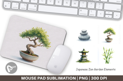 Zen Garden Elements Mouse Pad Product Image 1