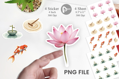 Zen Garden Elements Sticker Product Image 1