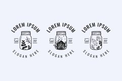 Jar Hand Drawn Logo Labels Product Image 1