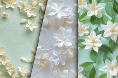 Jasmine Flowers Digital Paper Bundle Product Image 6
