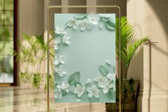 Jasmine Flowers Digital Paper Bundle Product Image 4