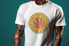 Just a Stoned Stoney Stoner Cannabis Weed Marijuana Png Product Image 2