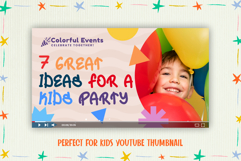 Jazy Pen | Kids Handwritten Webfont for Fun Creative Design Product Image 3