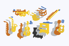 Jazz Elements 3D SVG Product Image 3