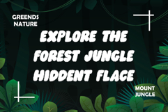 Jungle Boys | Webfont Playful Jungle-Inspired Typeface Product Image 5