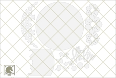 Hi Hey Hello Floral Sign SVG |Spring, Summer Door Hanger SVG Product Image 2